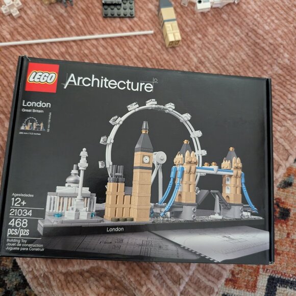 Lego Other - LEGO Architecture London Skyline 21034 | Built, Complete — All 468 Pieces